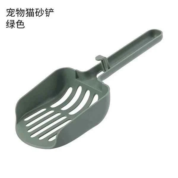 1pc Large Plastic Cat Litter Scoop, Portable Cat Litter Cleaning Shovel