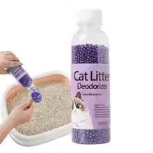 Cat Litter Deodorizer Beads for Litter Box to Control Extra Odor For Remove Odor House Refreshing, 250ml Bottle