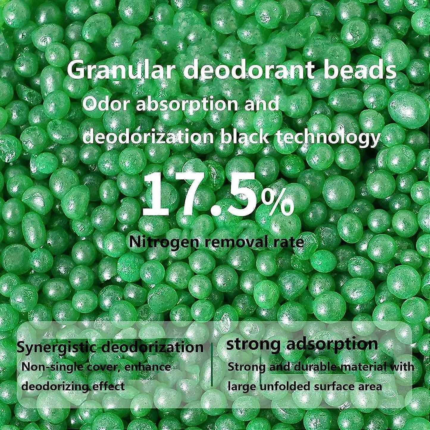Cat Litter Deodorizer Beads for Litter Box to Control Extra Odor For Remove Odor House Refreshing, 250ml Bottle