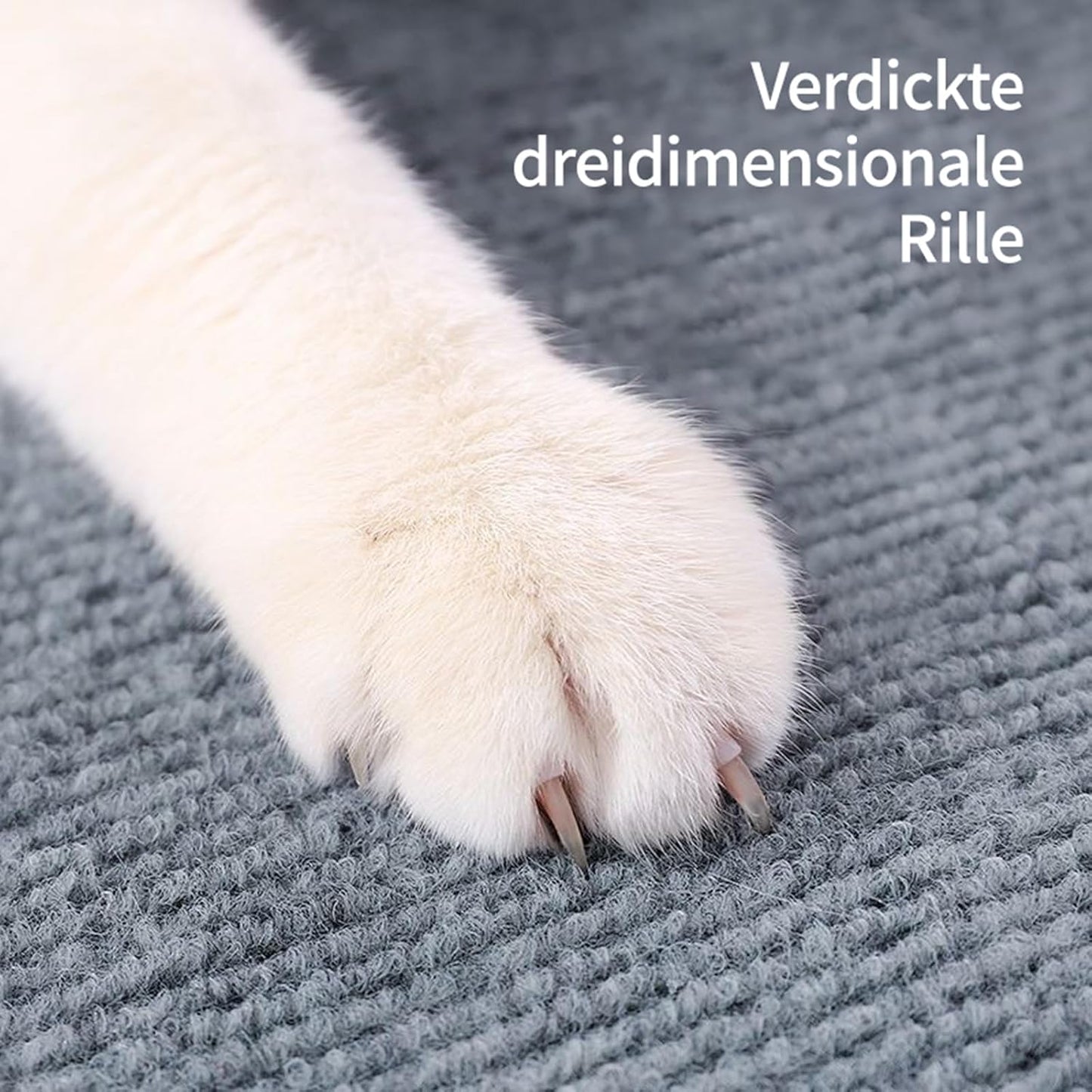 30 cm x 100 cm Self-adhesive Scratching Mat Cat Wall, Scratching Boards Cat Wall, DIY Trimmable Covered Tree Shelves Replacement, DIY Cuttable for Cat Wall Furniture Steps