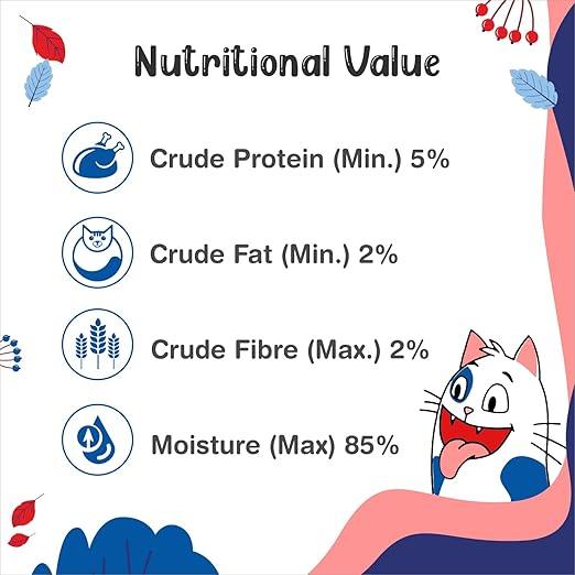 Drools All Life Stages Creamy Cat Treats, Real Chicken, 375 Gm (Pack of 25)