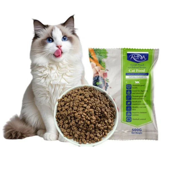 AMNA Scientific Formula & Balanced Nutrition Cat Food For All Age Cats 500gm