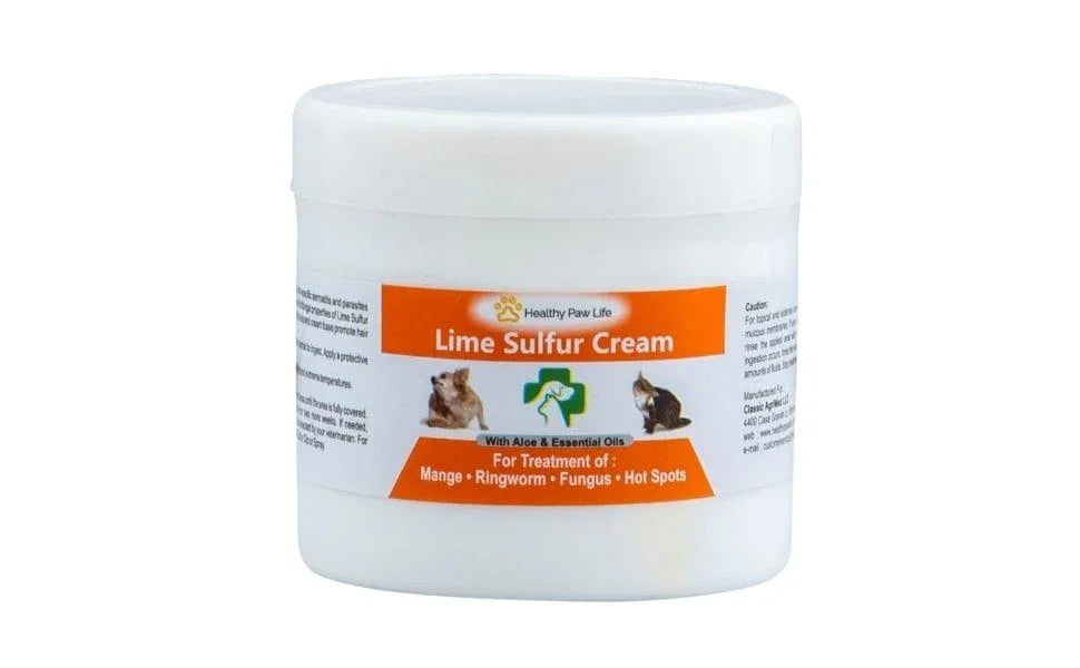 Classic's Lime Sulfur Pet Skin Cream for Cats and Dogs 100g