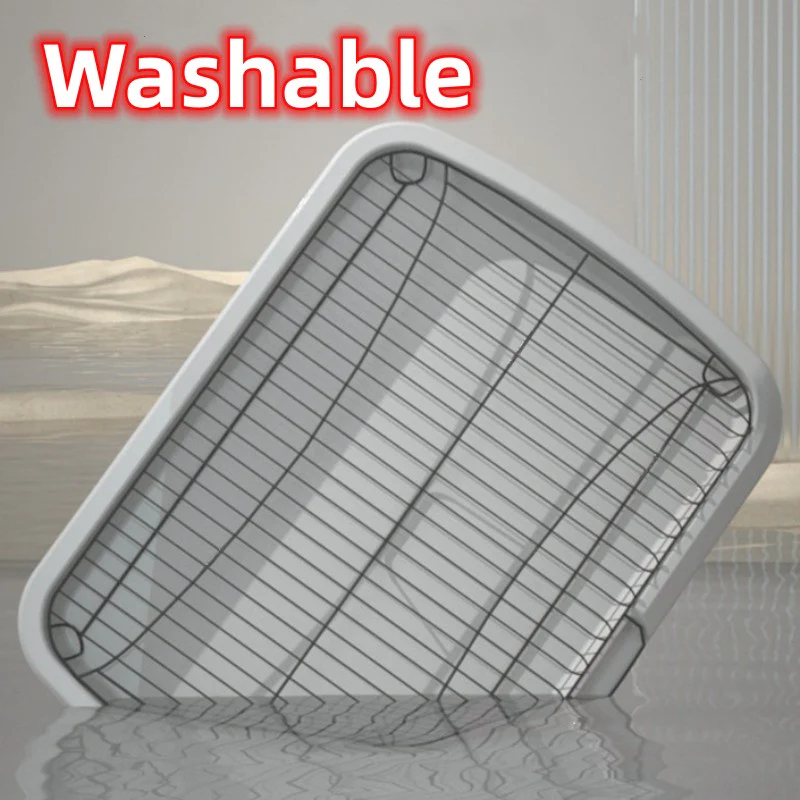 Stainless Steel Stepping Plate Dog Toilet Runpin 65/50cm Separate Design Easy to Disassemble Easy to Clean Dog Toilet