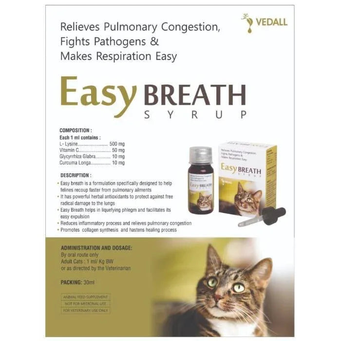 Easy Breath Syrup for Cats 30ml