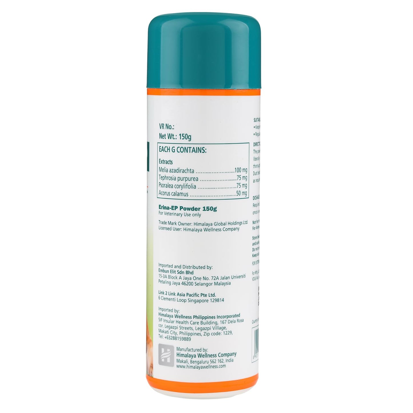 Himalaya Erina Ep Powder For Dogs And Cats, 150Gm