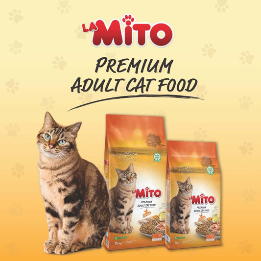 La Mito Premium Adult Cat Food Chicken 1kg