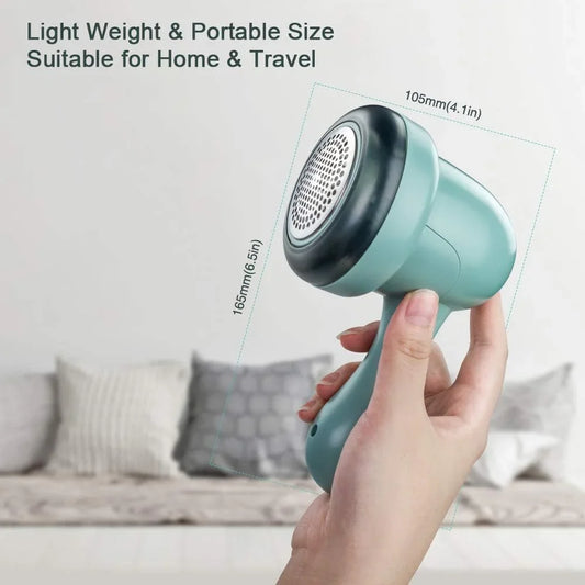 Rechargeable USB Lint Remover for Clothes Fabric Shaver, Electric Lint Shaver with 3 Blade Blades, Lint Shaving Brush for Clothes