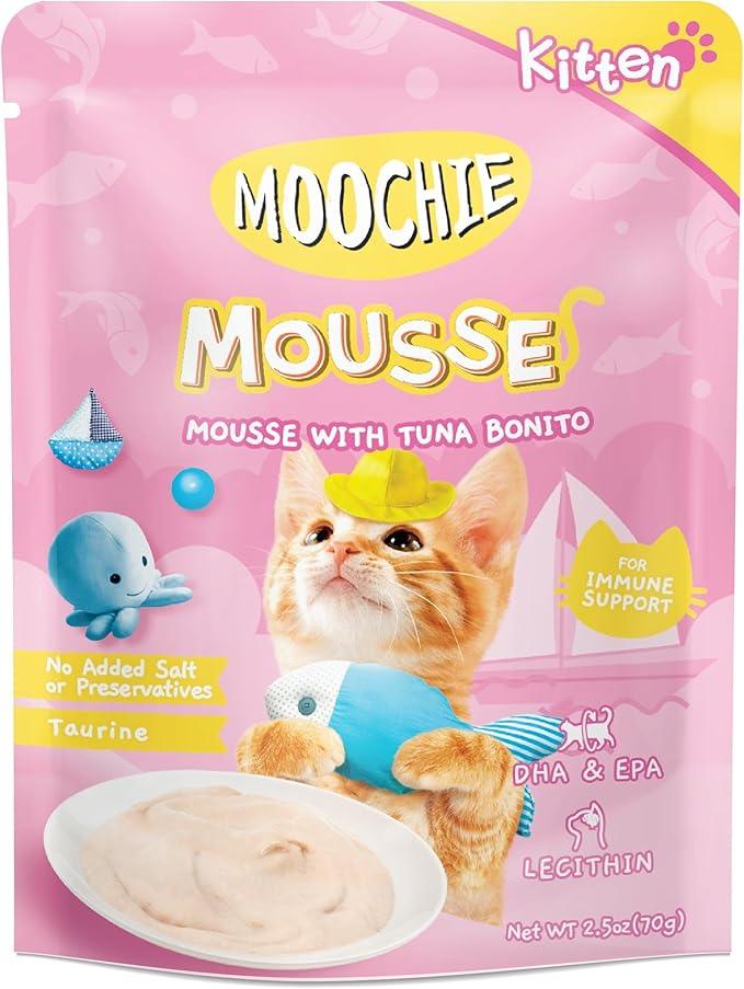 Moochie Kitten Mousse With Tuna Bonito 70G Pouch