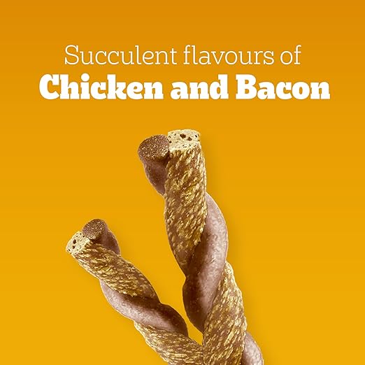 Pedigree Rodeo Adult Dog Treats, Chicken 7 Sticks Pack 1 Supports Strong Bones