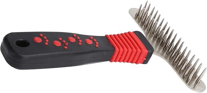 Pet Fur Grooming Rake Stainless Steel Brush Comb for Dogs