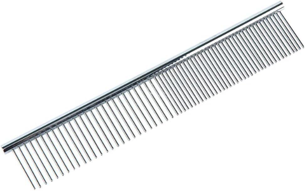 Cat and Dog Grooming Brush Comb Stainless Steel Teeth Metal Cats Dog Comb for Removing Hair (M: 194cm)