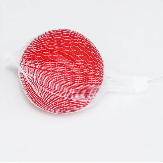 Pet balls Pet rubber toys Pet chew balls Dog bitting balls Rubber solid pet ball 7cm Red Color