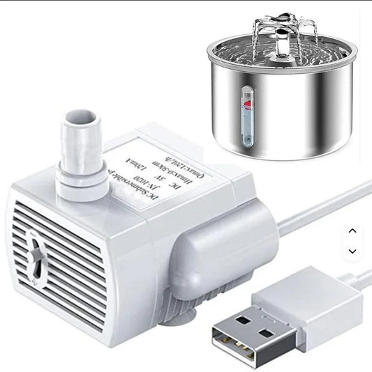 1pc Replacement Pump for Pet Cat Water Fountain, Ultra Quiet Pet Water Dispenser for Cats, Replacement Pump for Pet Water Dispenser for Cats
