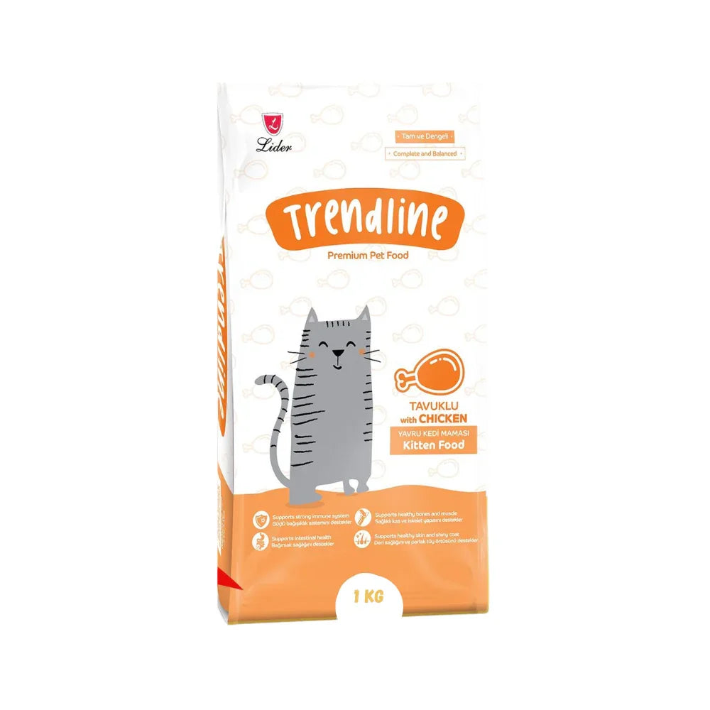 TRENDLINE Kitten Dry Chicken Cat Food 1kg