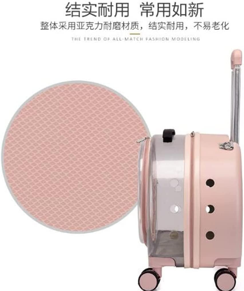Trolley Case Transparent Bag Air Box Dog Going Out Pet Backpack Portable Bubble Box