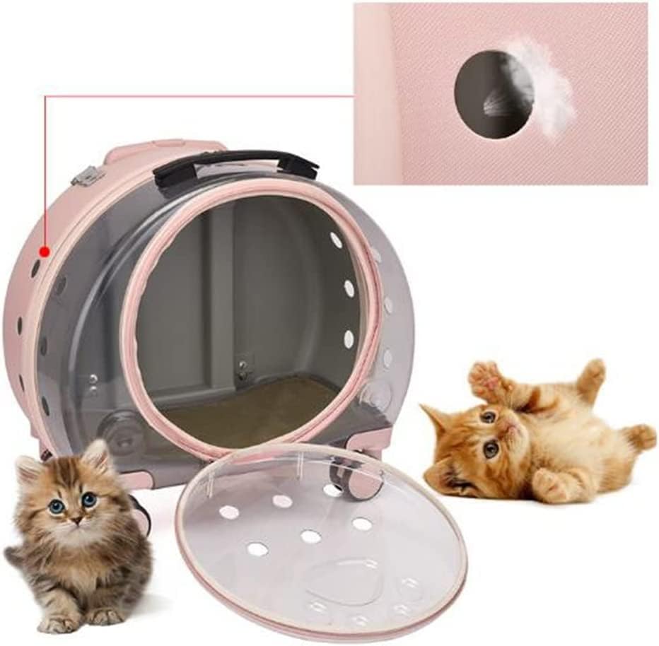 Trolley Case Transparent Bag Air Box Dog Going Out Pet Backpack Portable Bubble Box