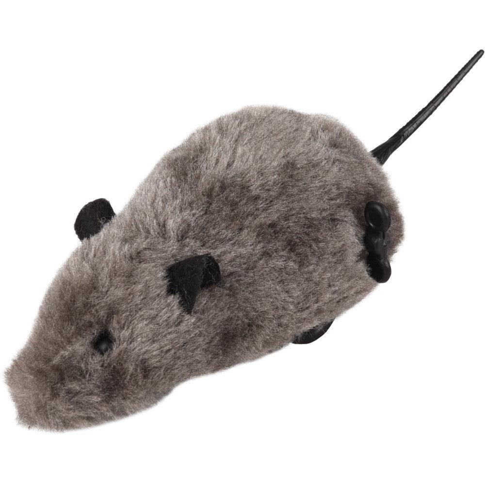 Pet Toy, Funny Clockwork Toy, Plush Mouse Toy Wind Up Toys, Mechanical Motion Power Spring Cat Dog Playing Toy