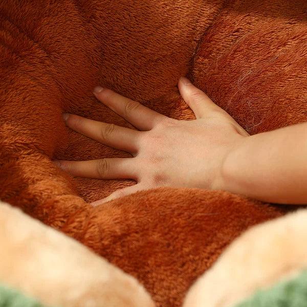 Cactus petal pet bed winter thick warm cat bed sleeping soft dog bed dog mat Washable Pet Dog Cat Bed