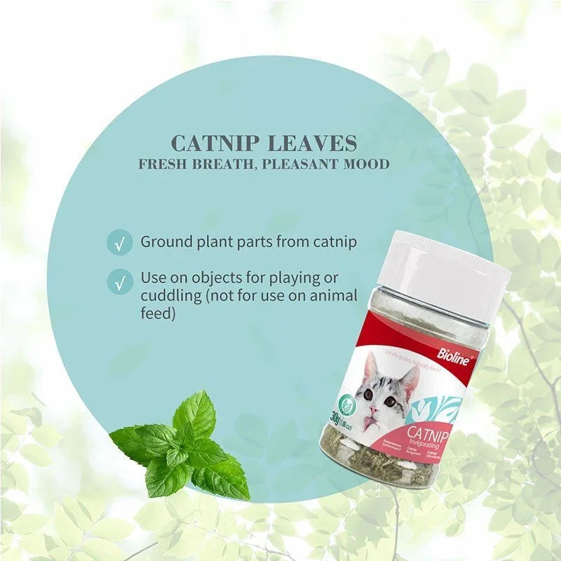 Bioline Catnip Leaf || Organic Cat Catnip Leaf Tube 5ml