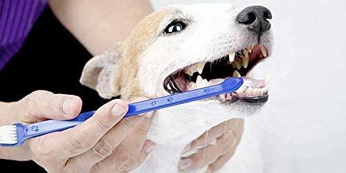 3 Pcs Soft Cleaning Dental Rubber Finger Toothbrush For Dogs (Multicolored), Manual, Adult