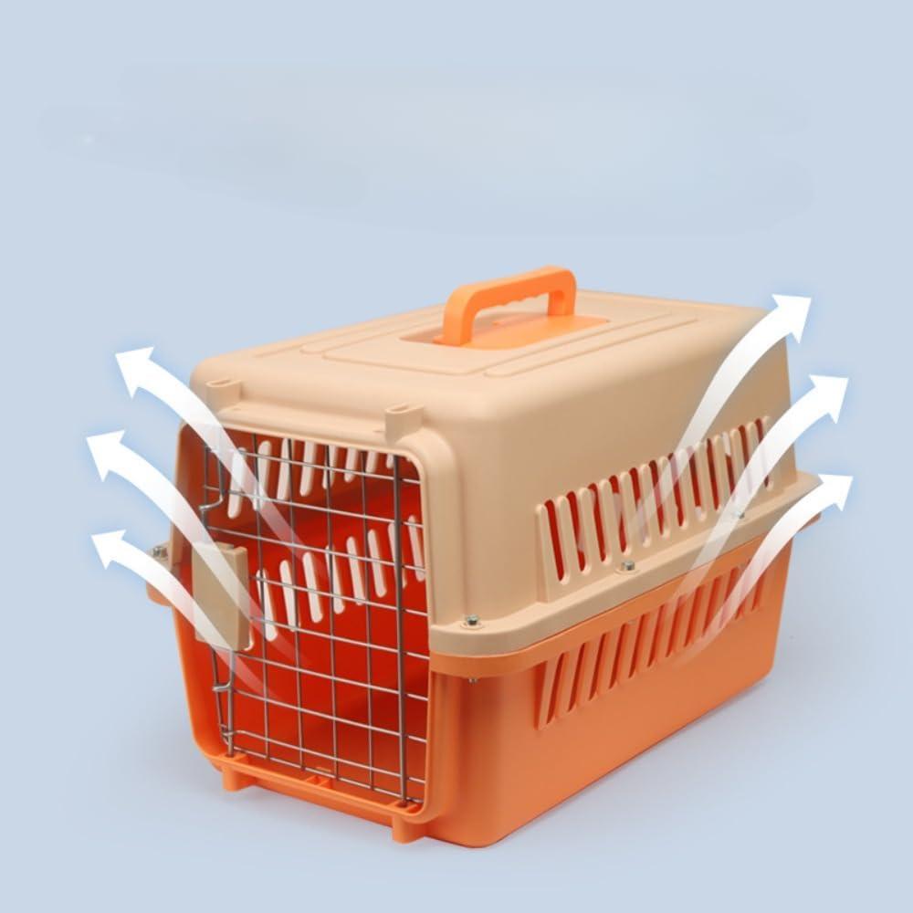 Pet Carrier Airline Cage Dog, Crate, Dog, Medium Dog, Small Dog, Carrying Case, Carry Bag, Carrying Handle, Air Transport Box, Carry Cage