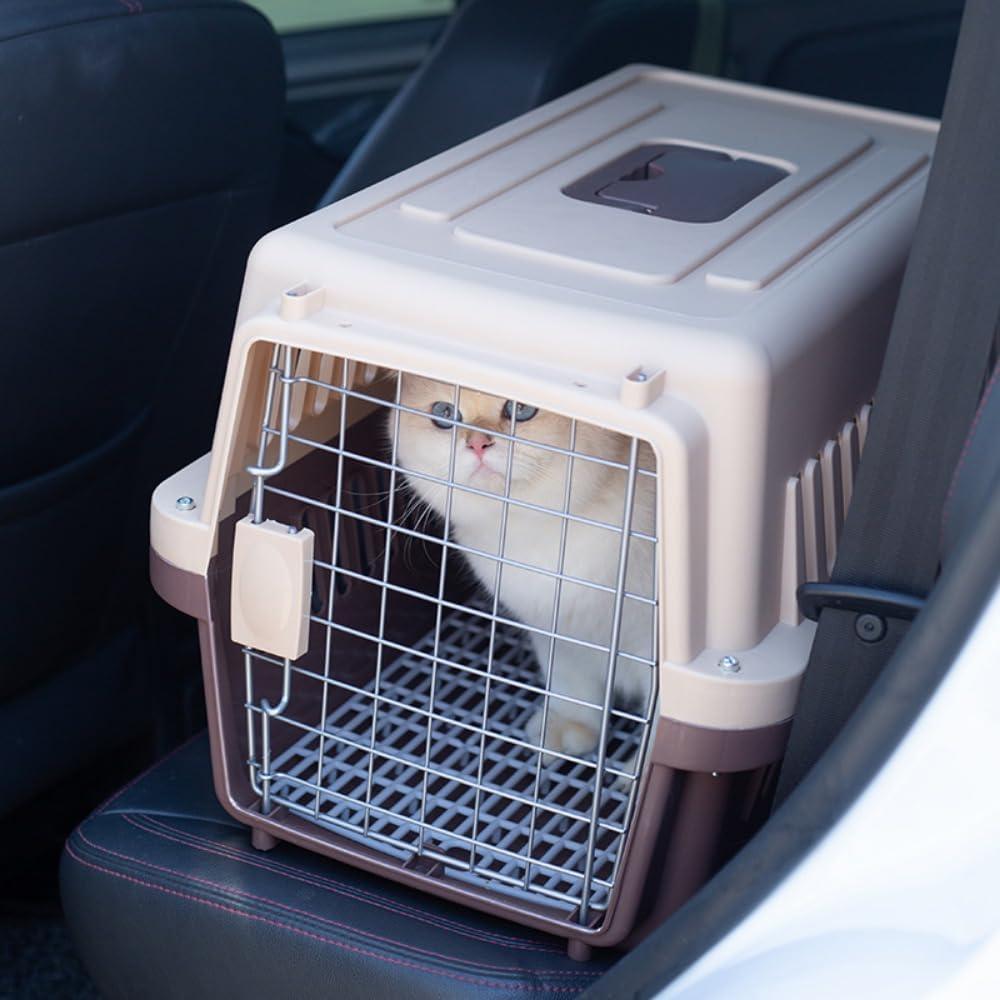 Pet Carrier Airline Cage Dog, Crate, Dog, Medium Dog, Small Dog, Carrying Case, Carry Bag, Carrying Handle, Air Transport Box, Carry Cage