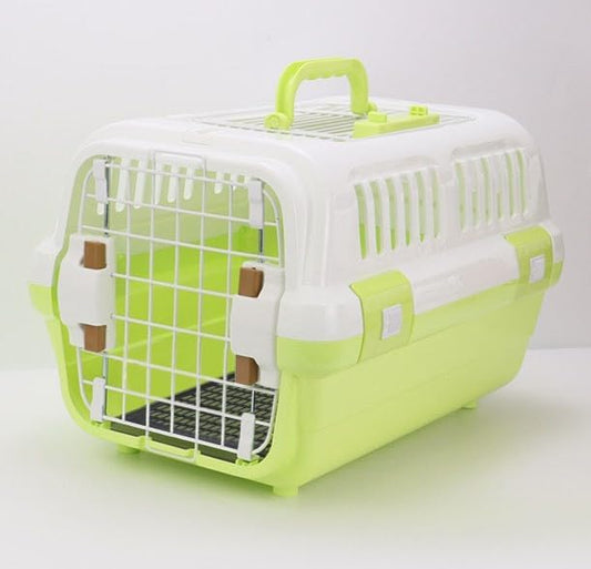 Large Multi Ventilation Super Premium Cat Carrier Box with Top Steel Cage Travel Cage Outdoor Carrier Animal Air Flight Case