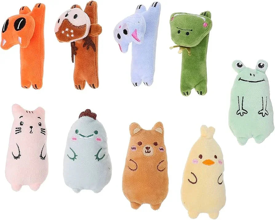 NutraPet Wild Catz Jumperz Plush Catnip Cat Toy with Multicolours Random Color