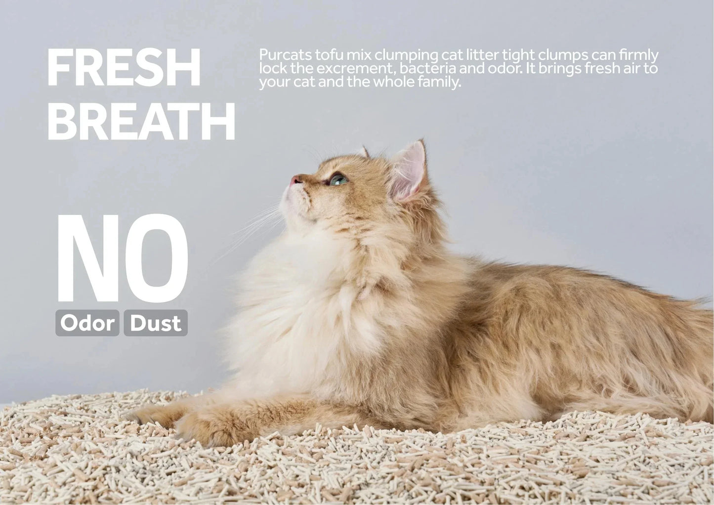 Cature Natural Mix Clumping Cat Litter Tofu+Bentonite+Wood 14L/5.6 kg