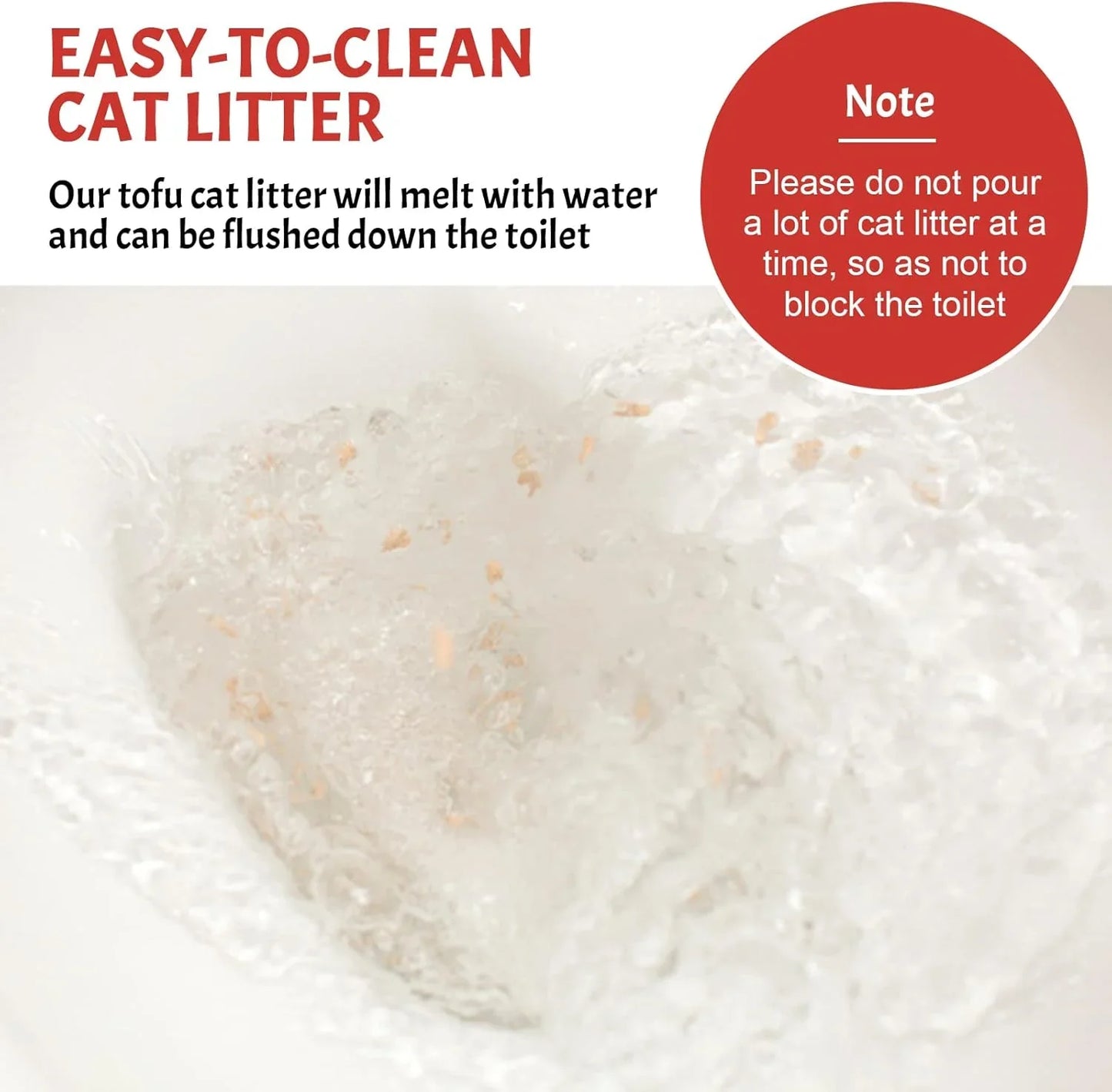 Destiny Cature Natural Tofu Mix Clumping Cat Litter Tofu and Zeolite 14L/5.6 kg Flushable Clumping Tofu Pellets