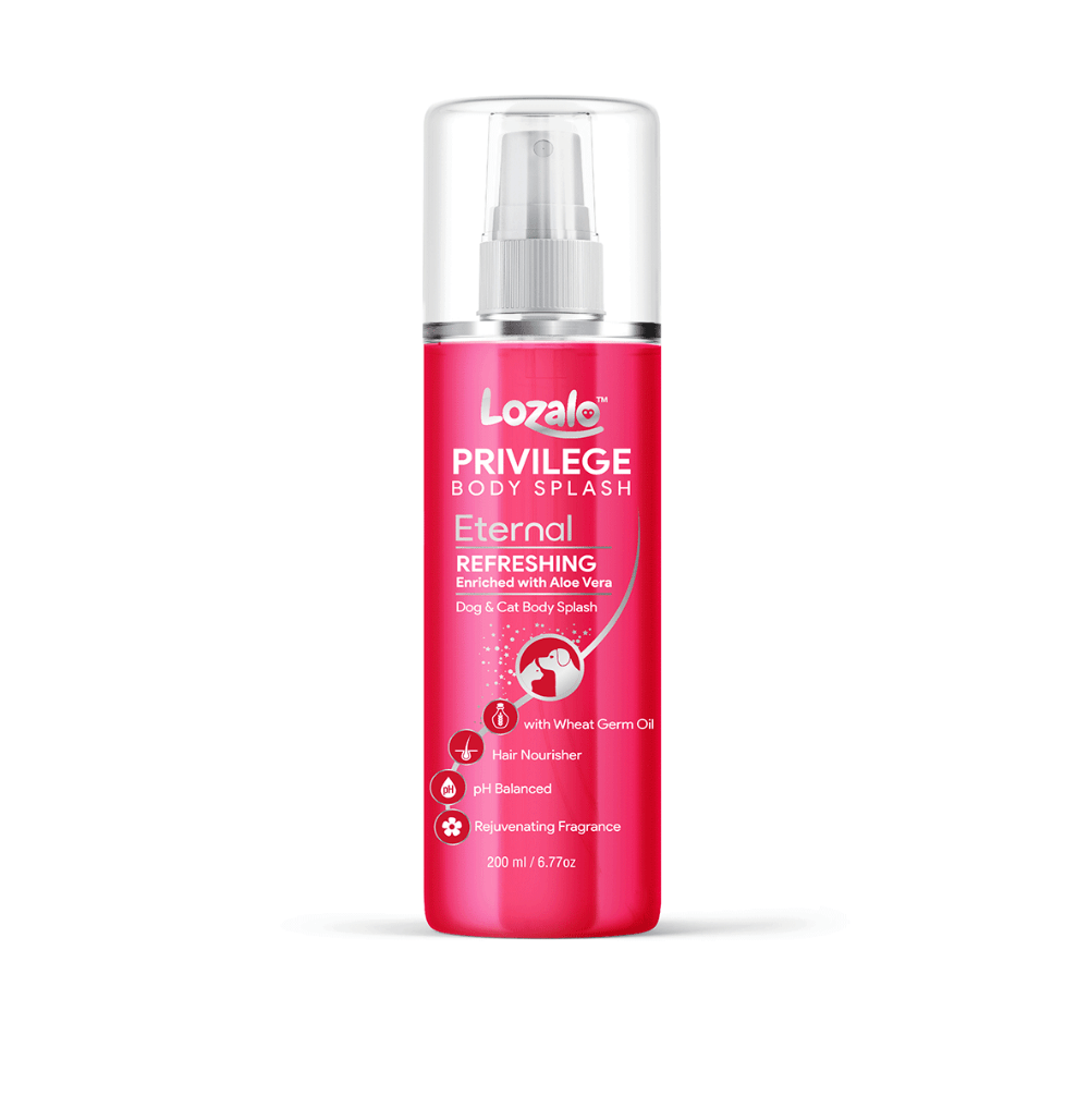 Lozalo Privilege Dog & Cat Body Splash Enrich With Aloe Vera 200ml