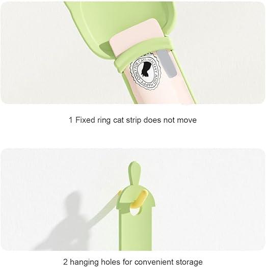 Cat Strip Feeder,Cat Stripe Squeeze Spoon, Cat Treat Feeding Spoon, Cat Food Spoon for Wet Food, Pet Feeder and Lickable Cat Food Dispenser 1pcs