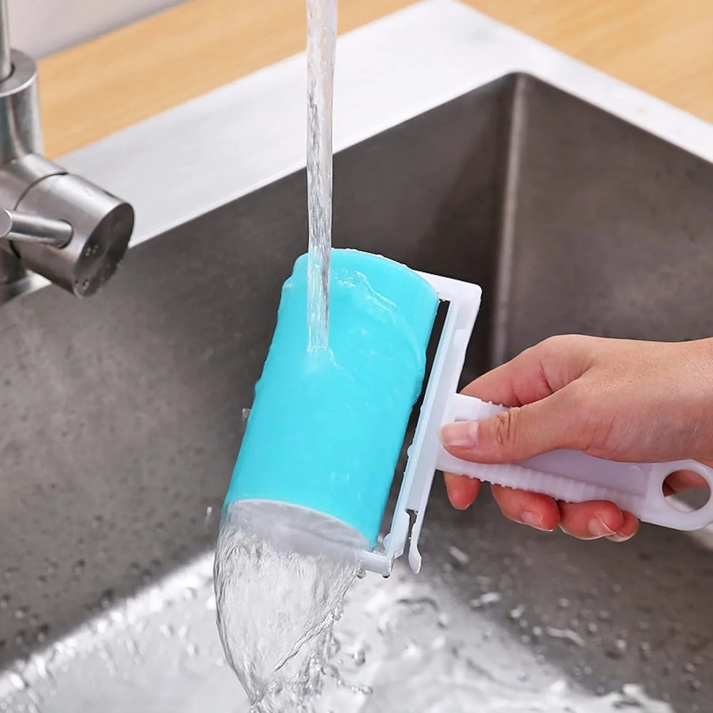 Washable Reusable Lint Roller for Removing Fluff Cat Hair Dog Hair from Clothes