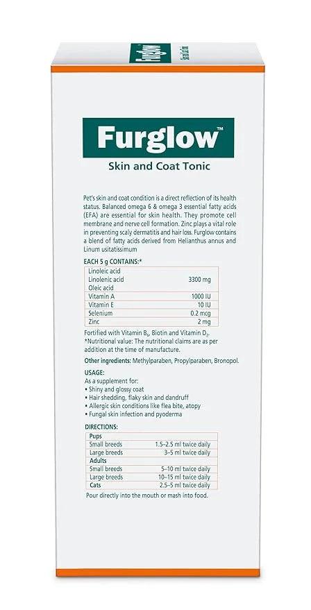 Himalaya Furglow (Skin & Coat Tonic) Liquid For Dogs & Cats 200Ml