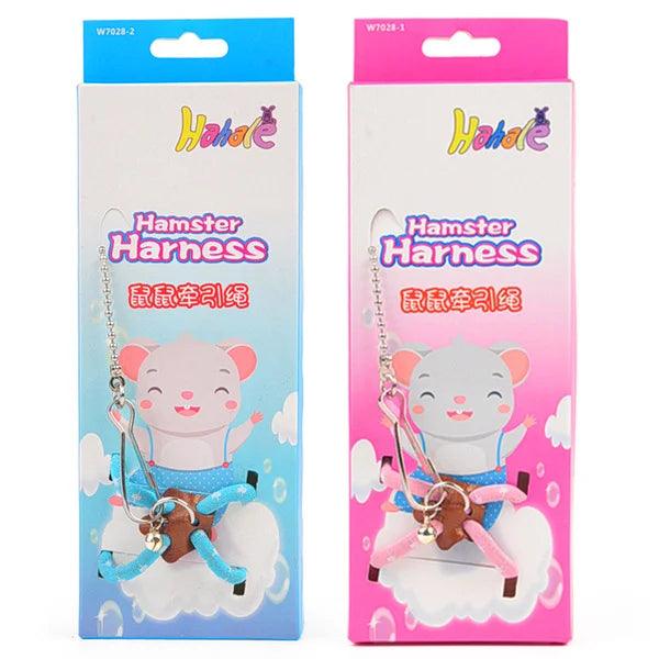 New Small Pet Adjustable Soft Harness Bird Parrot Mouse Hamster Ferrets Rat Pig Leash Hamster Accessories