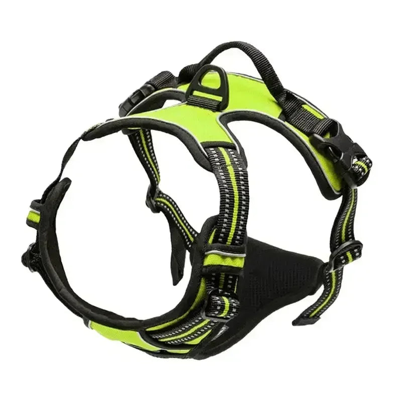 Dog Medium Harness Adjustable No-Pull Dog Harness | with Padded Vest and Dual Leash Clips | Prevents Choking and Provides Comfortable Walking Experience