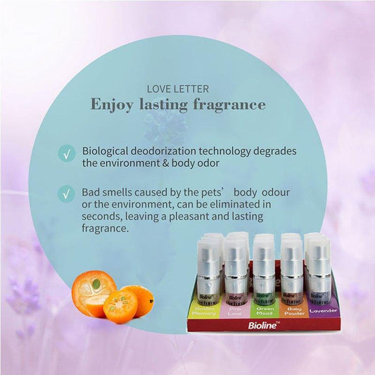 Bioline Multicolor Fragrance Perfume For Pets 9 ml