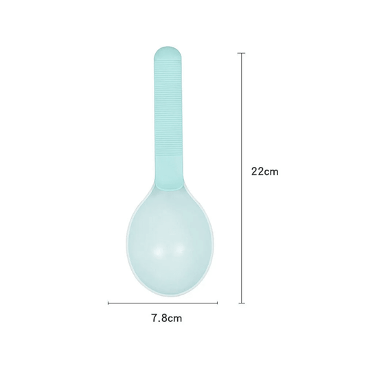 Pet Cat Dog Food Scoop Measuring Cup Pet Food Feeding Spoon Bag Clip Handle