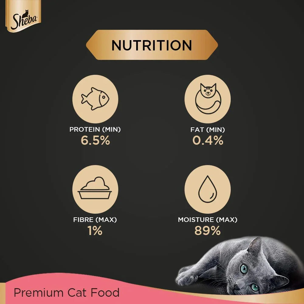Sheba Premium Loaf Fine Wet Cat Food for Kitten in Chicken 70g