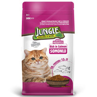 Jungle Adult Dry Cat Food Salmon 1.5kg