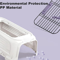 Medium Dog Large Cat Rabbit Pet flight case Boeing fashion durable pet cage portable travel car, check-in suitcase, aircraft air transport box, Pet Kitten Carrier, Parrot Cage