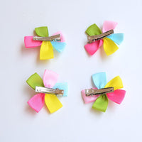 Colorful Maltese hairpins dog cat headdress new Yorkshire Mamaiko supplies pet Hair Clips