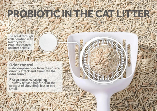 Cature Natural Mix Clumping Cat Litter Tofu+Bentonite+Wood 14L/5.6 kg