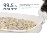 Cature Natural Mix Clumping Cat Litter Tofu+Bentonite+Wood 14L/5.6 kg
