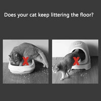 Cat Litter Mat Honeycomb Double Layer Cat Litter Trapping Mat, Non-Slip Waterproof Urine Proof Cat Litter Box Mat, Kitten Supplies and Essentials