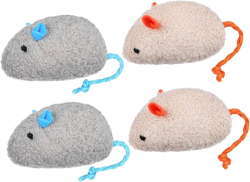 Cats Mouse Cat Toy Mice for Cats Portable Mouse Cat Toys Kitten Teething Toys Chew Toy Cat Mice Kitten Toy Plush Pet Cat Mouse
