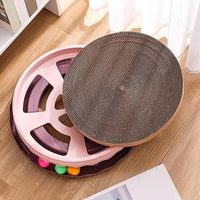 Cat Scratcher Cardboard Ball Activity Round 44cm