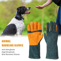 Cat Handling Gloves- Anti Bite Gloves, Animal Handling Gloves Bite Proof | Multipurpose Pet Glove Random Color