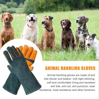 Cat Handling Gloves- Anti Bite Gloves, Animal Handling Gloves Bite Proof | Multipurpose Pet Glove Random Color